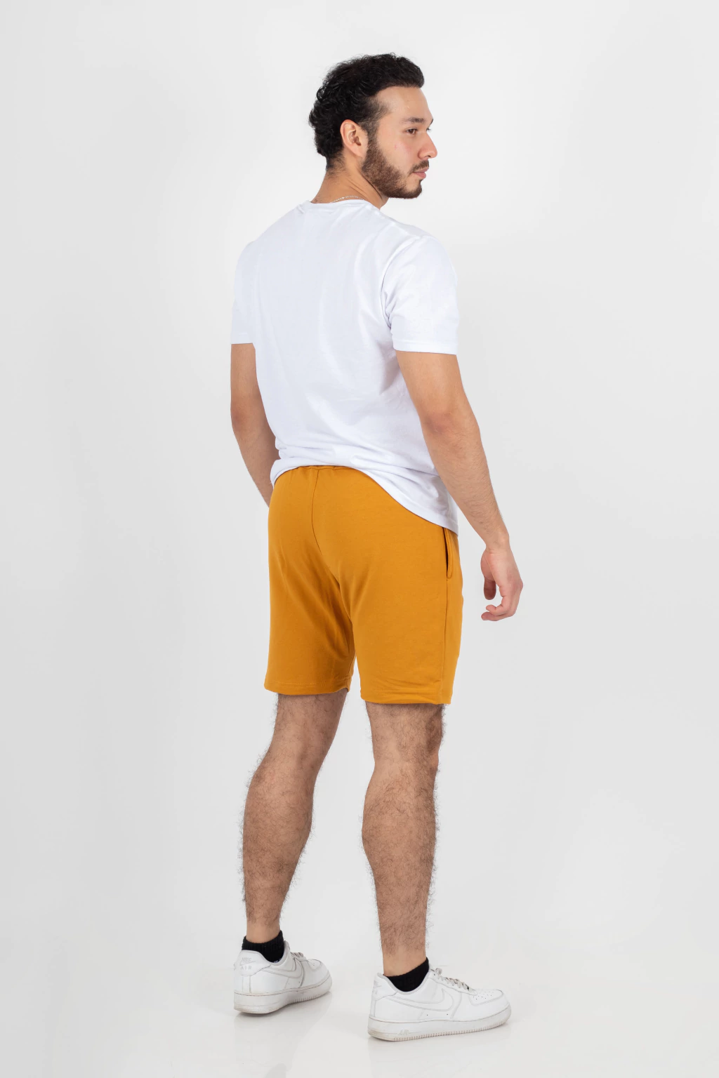 SHORT / ALGODON / CABALLERO / SPORT / MOSTAZA - Imagen 2