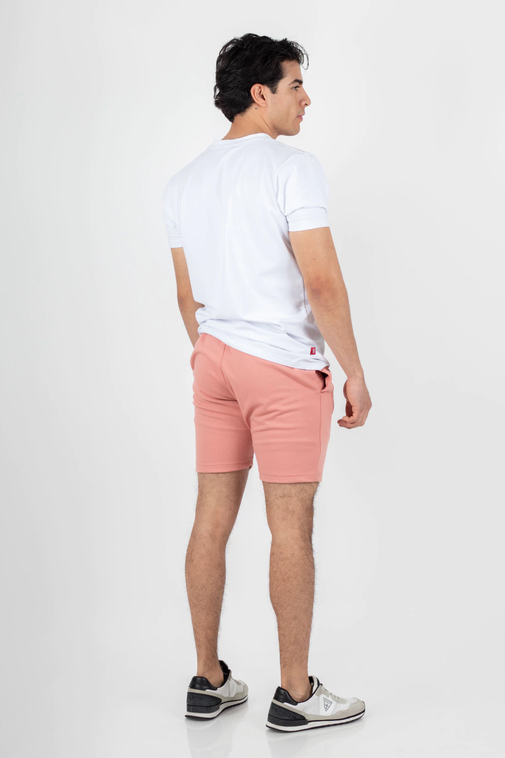 SHORT / ALGODON / CABALLERO / SPORT / SALMÓN - Imagen 2