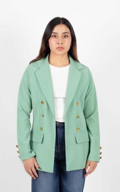 BLAZZER AZUL VERDE