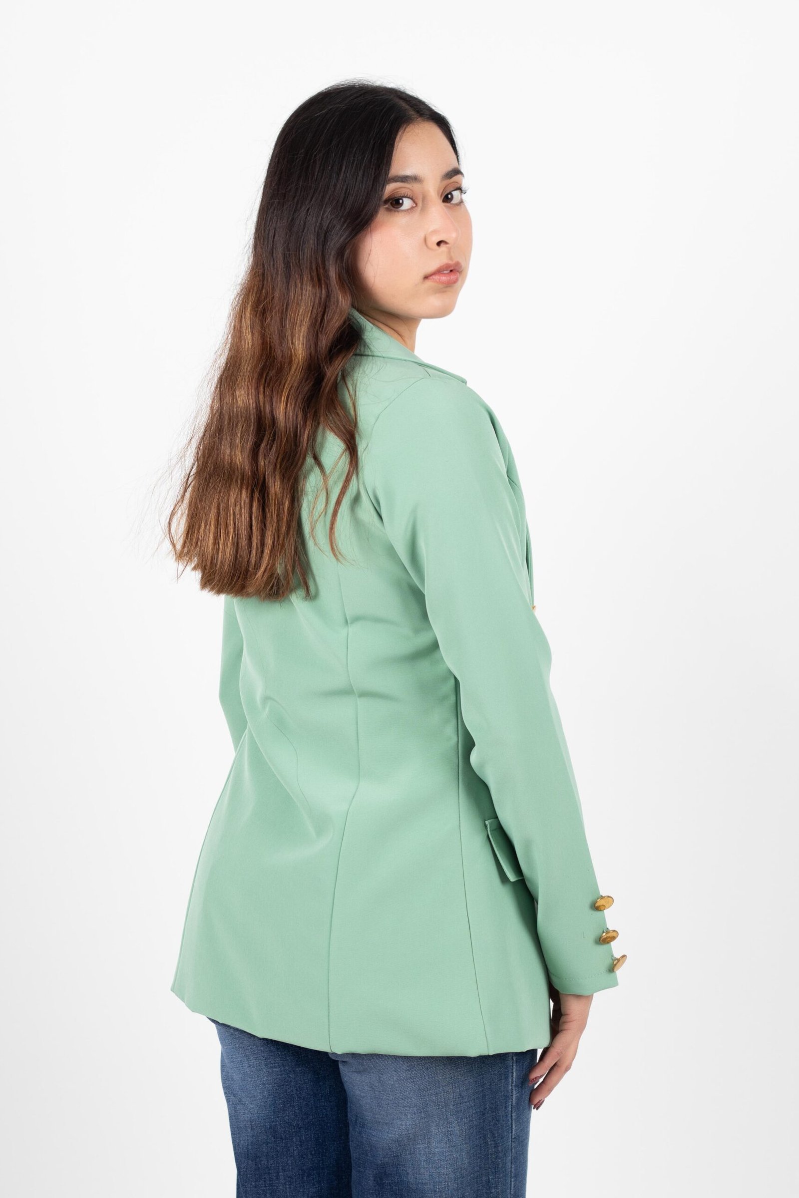 BLAZZER AZUL VERDE - Imagen 2