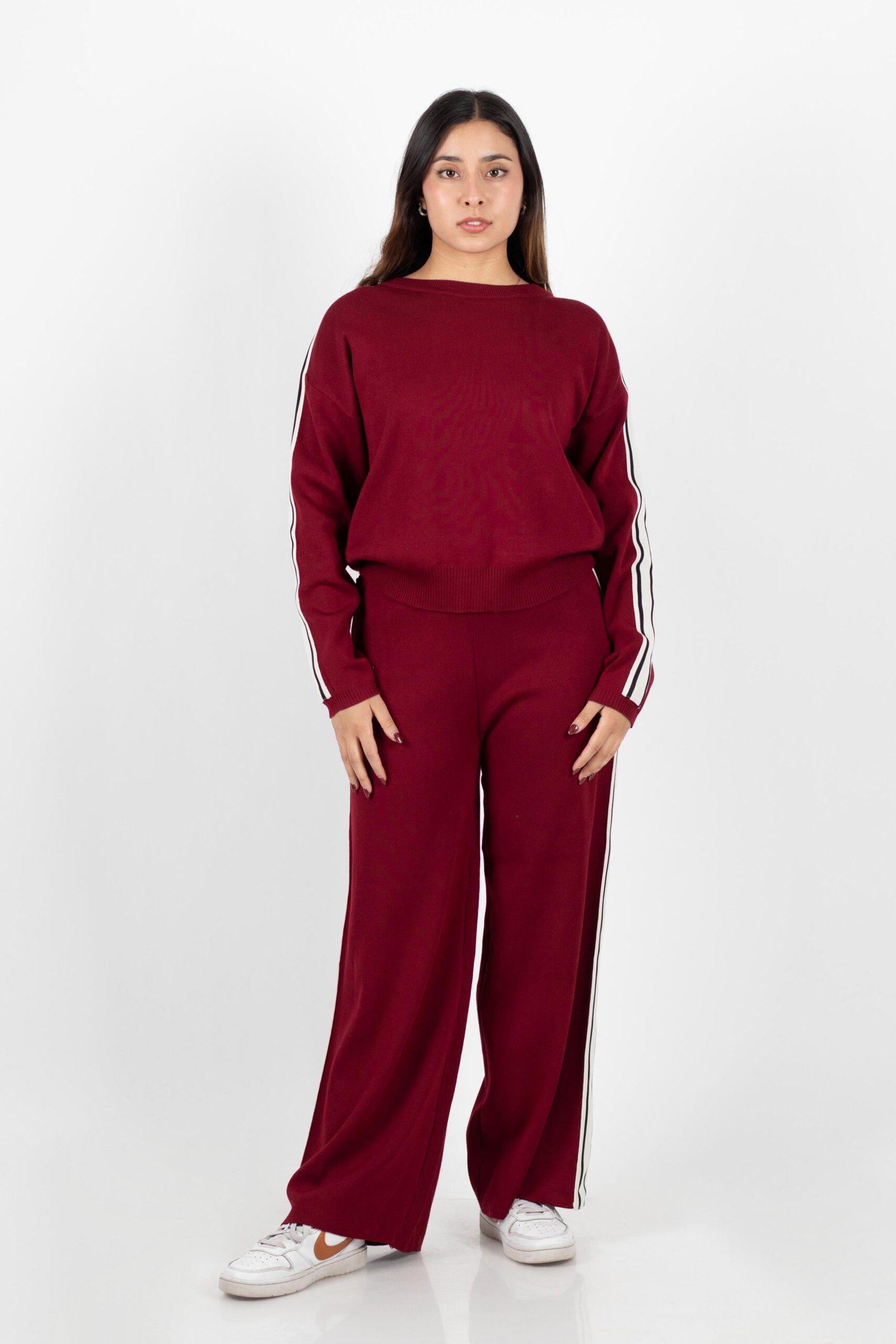 SET ALGODÓN VINO UNITALLA